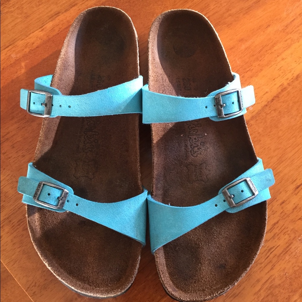 Birkenstock Birki’s “Tahiti” Two Strap Sandals
